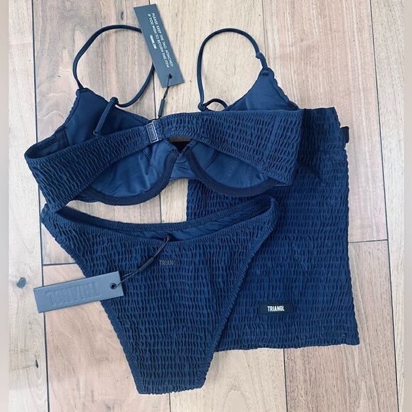 TRIANGL SARIA CHEEKY MOONLIGHT BIKINI SET NWT + BAG - Picture 6 of 11